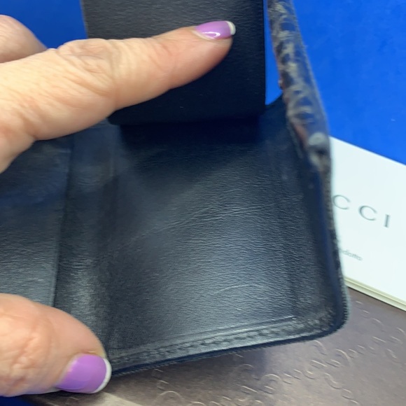 Gucci vintage black key holder wallet - Picture 6 of 9